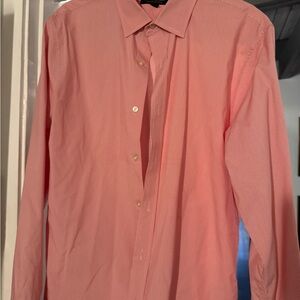 Banana Republic Men's Coral Button Down Shirt